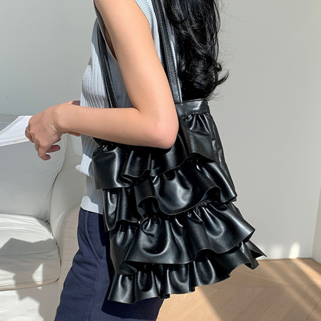 frill tote bag lf2547