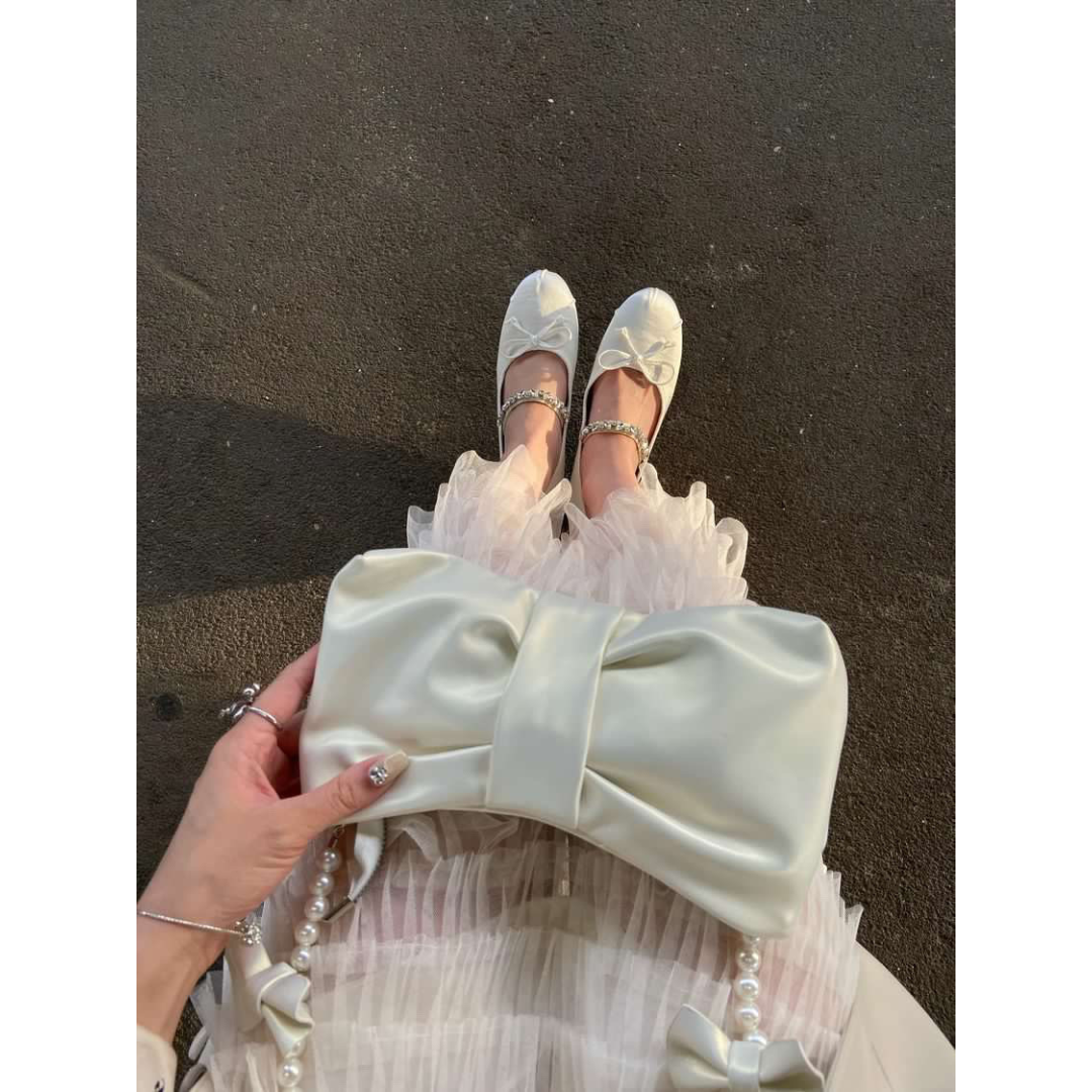 bijou strap ballet shoes lf1863