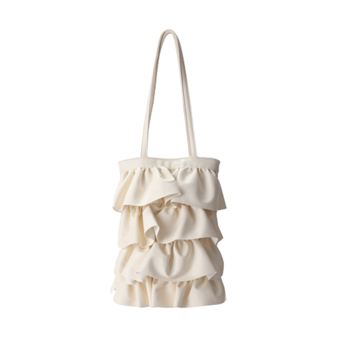 frill tote bag lf2547