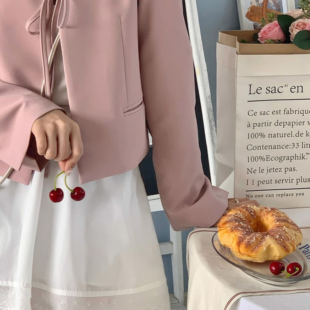 collarless jacket lf3352
