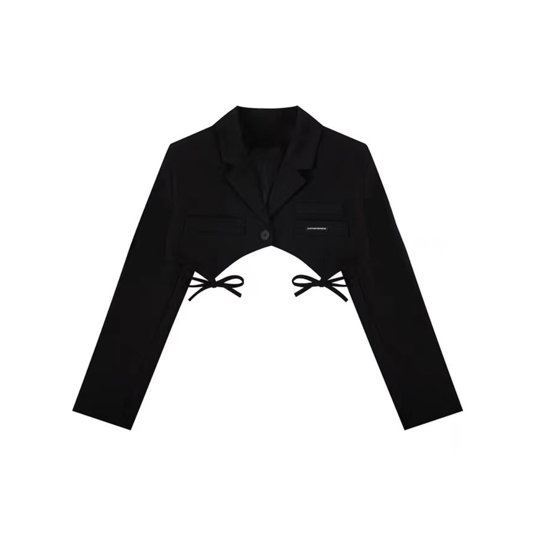 mini length ribbon point jacket lf2991