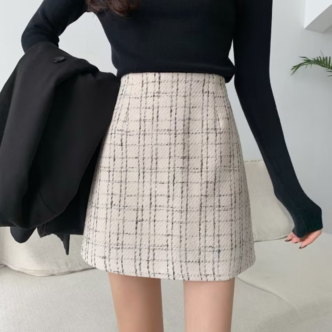 A-line mini skirt lf2584