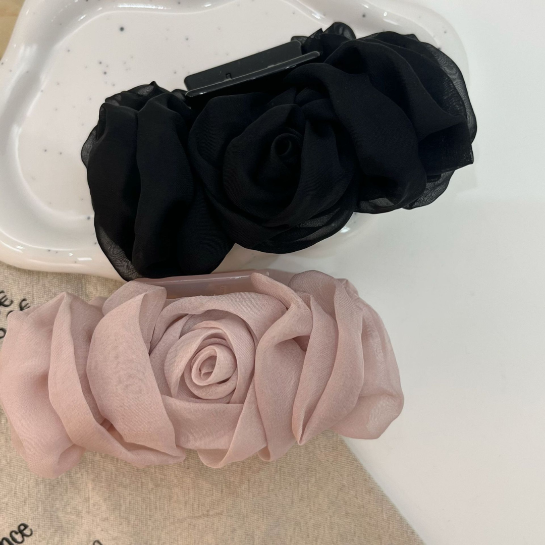 ciffon rose hair clip lf2544
