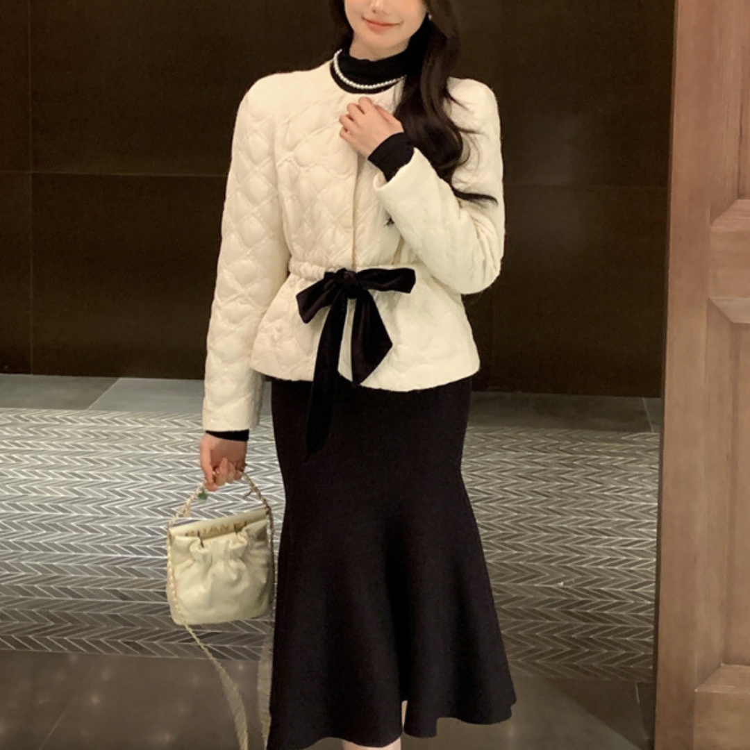 Waist cinching outer lf2724