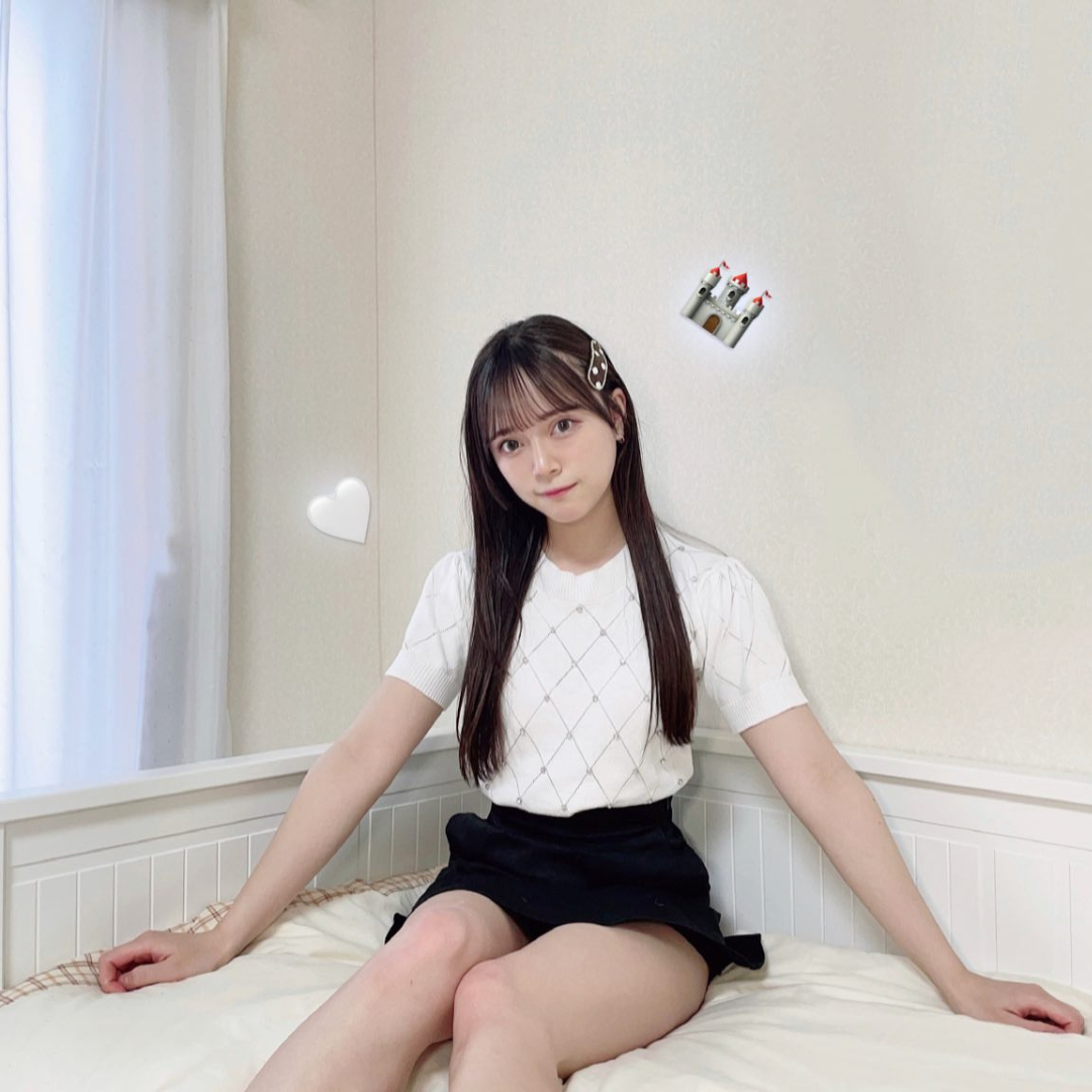 bijou puff sleeve knit lf2290【即納】