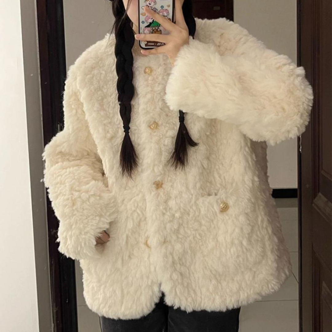【Ranking8位】lambs wool coat lf2729