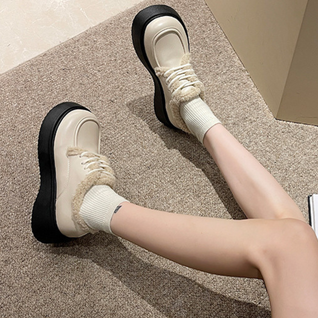 snow boots loafers lf26571【即納】