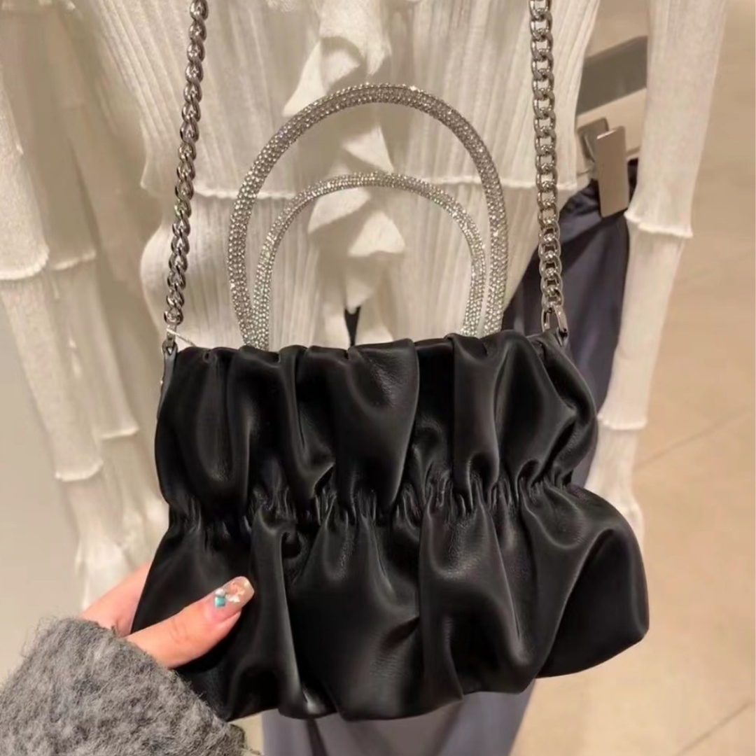 cloud pleat chain bag lf2941