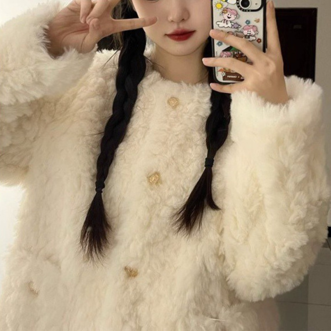 【Ranking8位】lambs wool coat lf2729