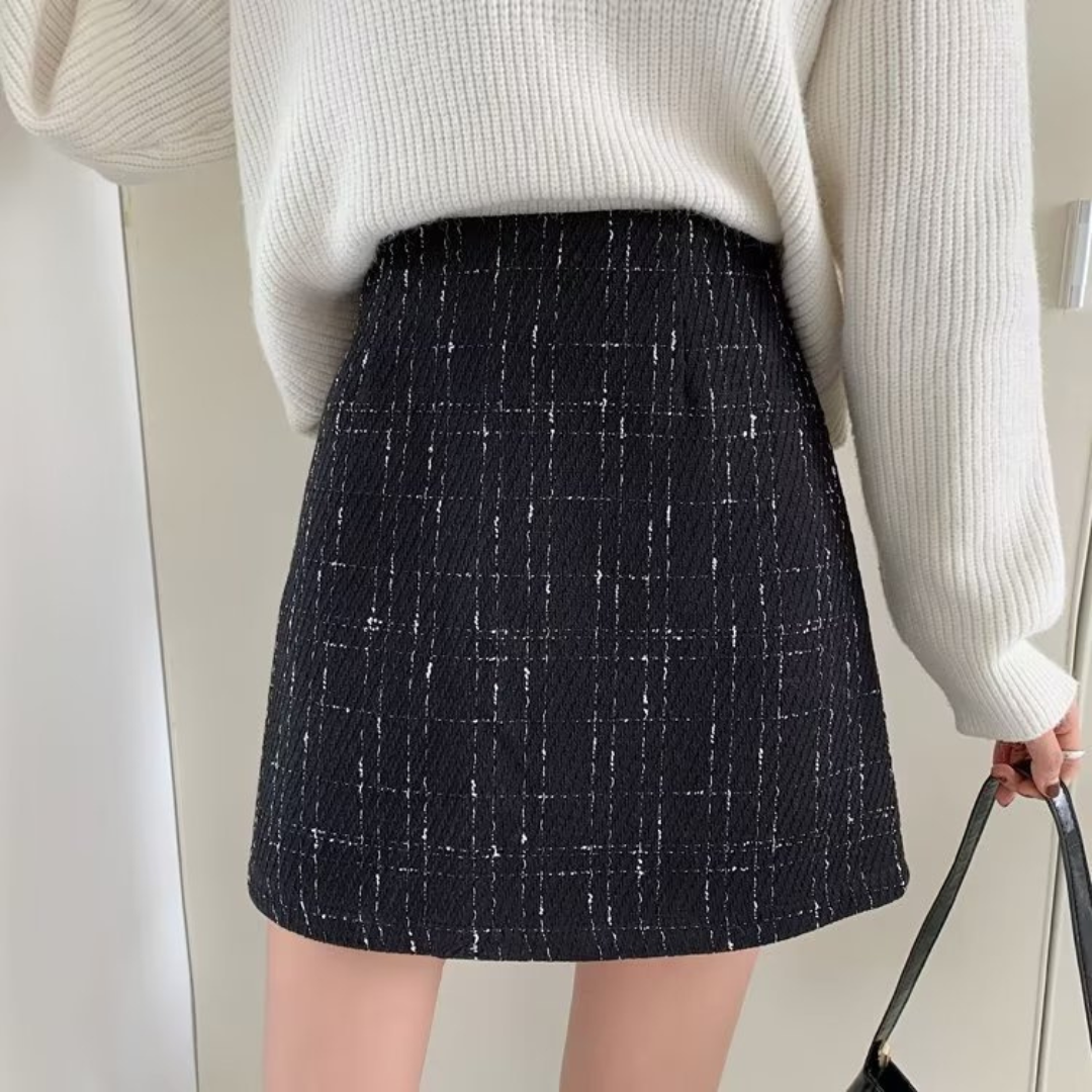 A-line mini skirt lf2584