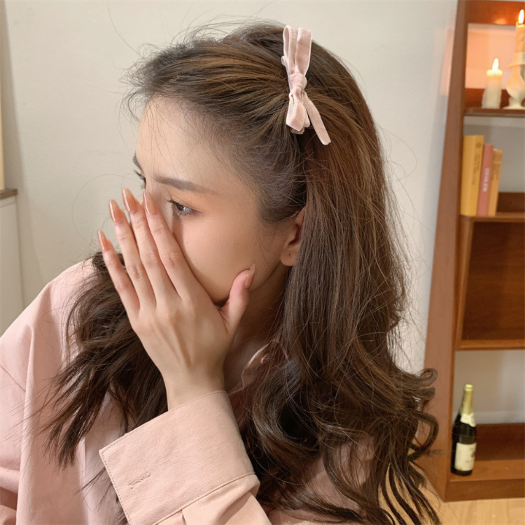 ribbon velor clip lf2903