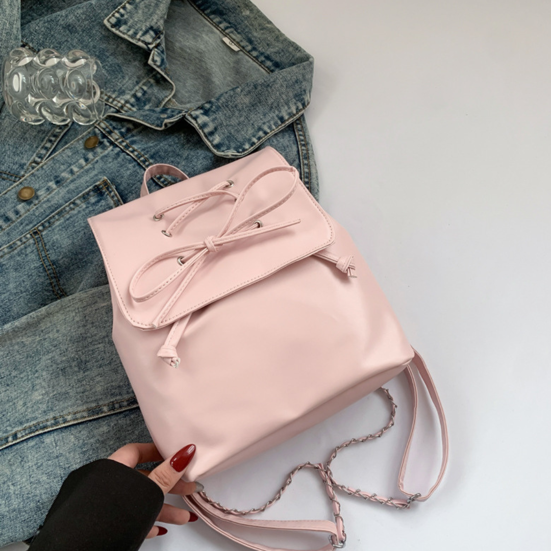 lace-up mini backpack lf3129