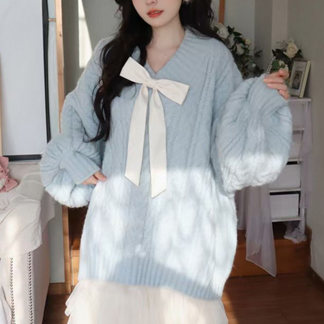 fluffy big knit lf2727