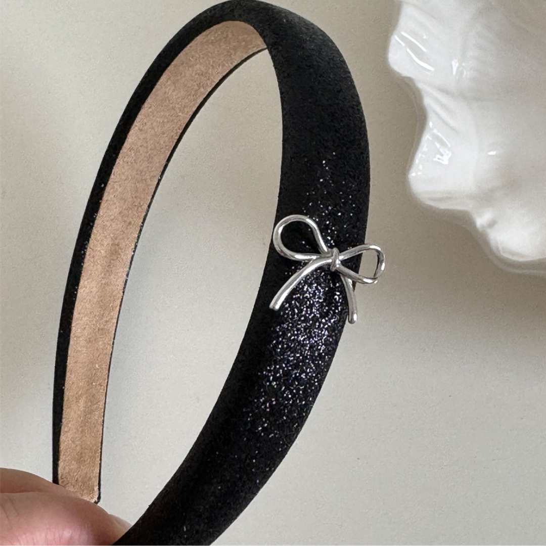 lame lame ribbon headband lf3256