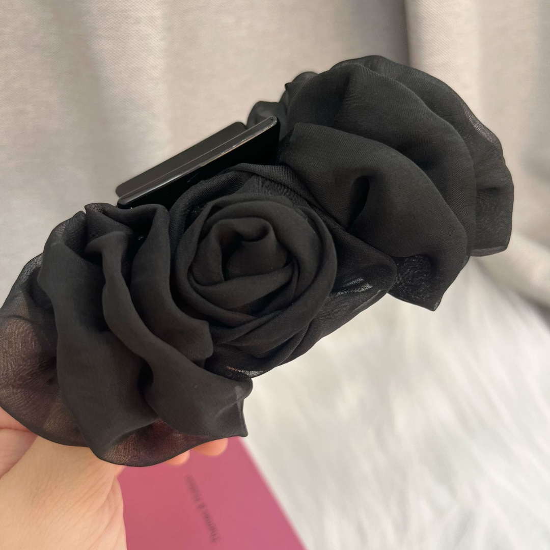 ciffon rose hair clip lf2544