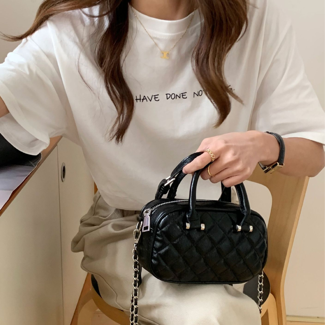 quilted square bag lf3130