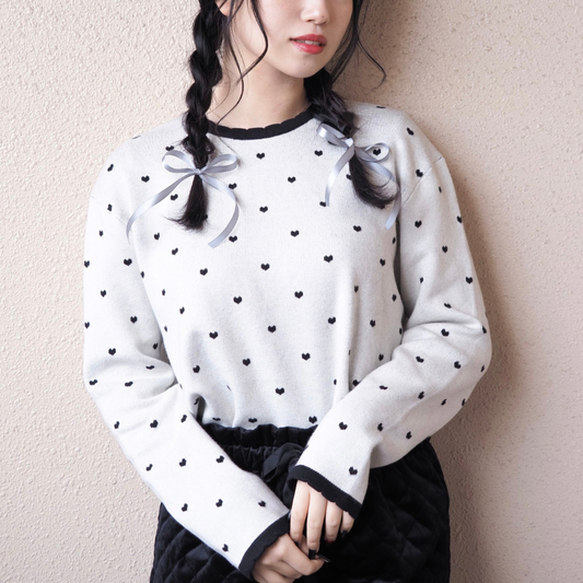 【即納】heart knit  lfmade02