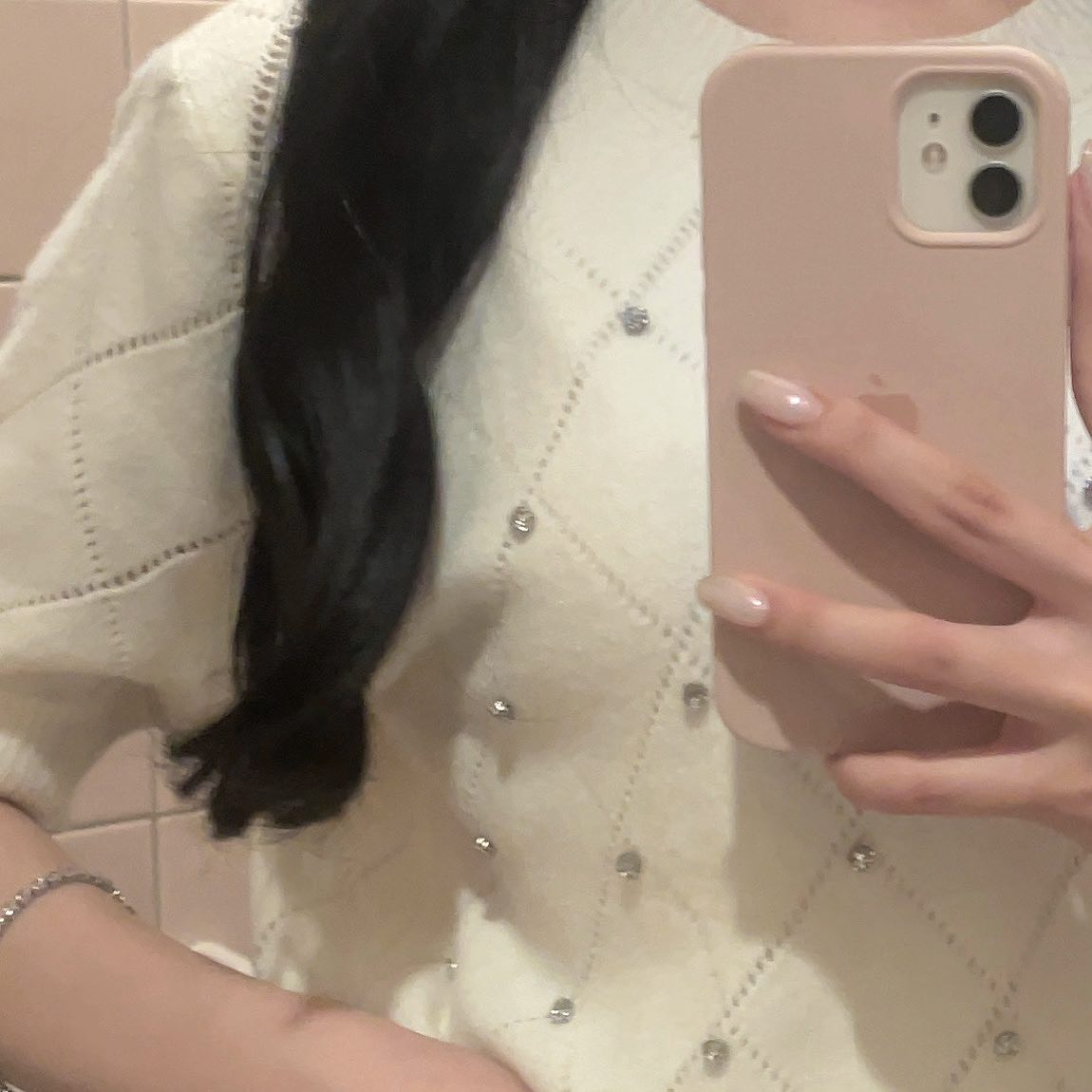 bijou puff sleeve knit lf2290【即納】