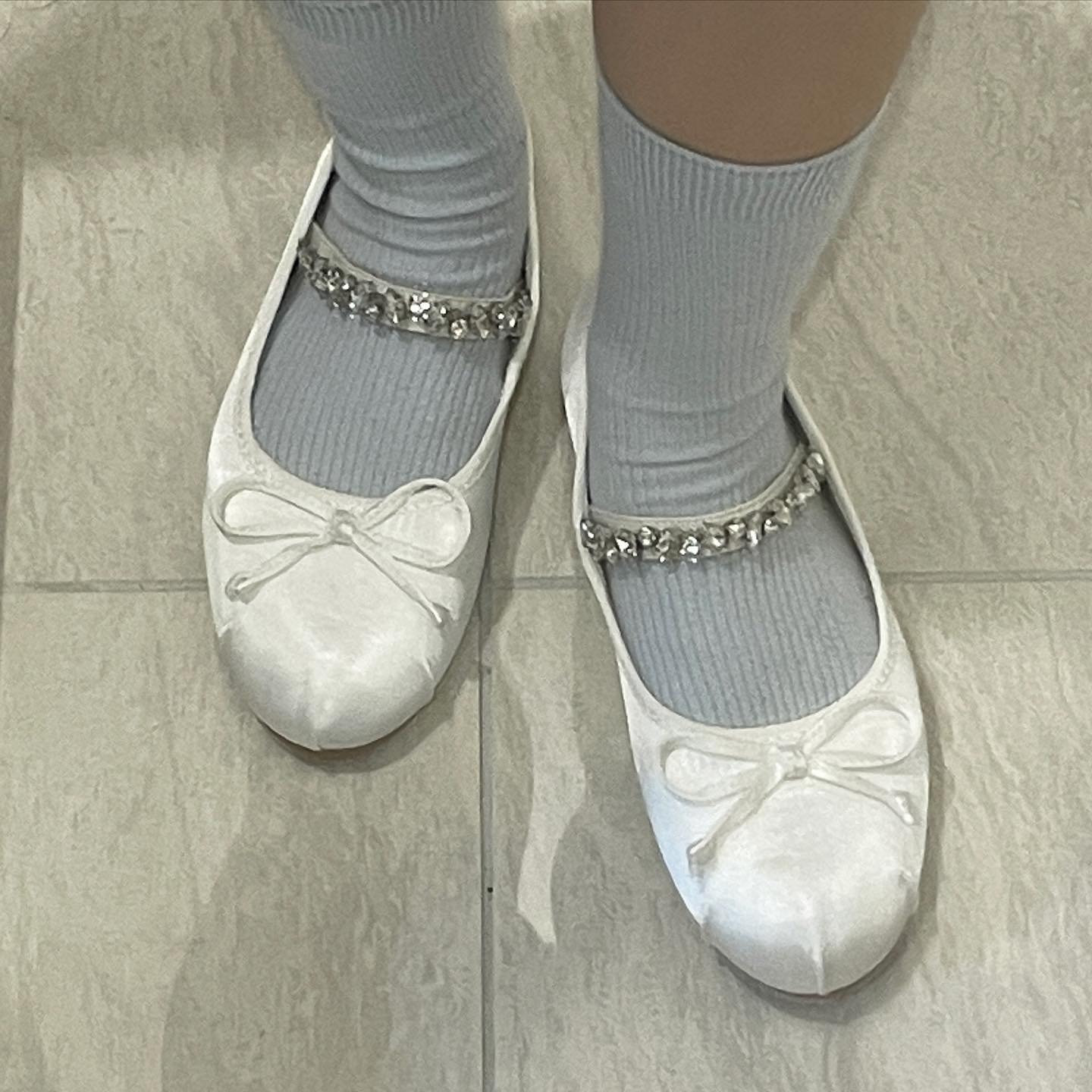 bijou strap ballet shoes lf1863