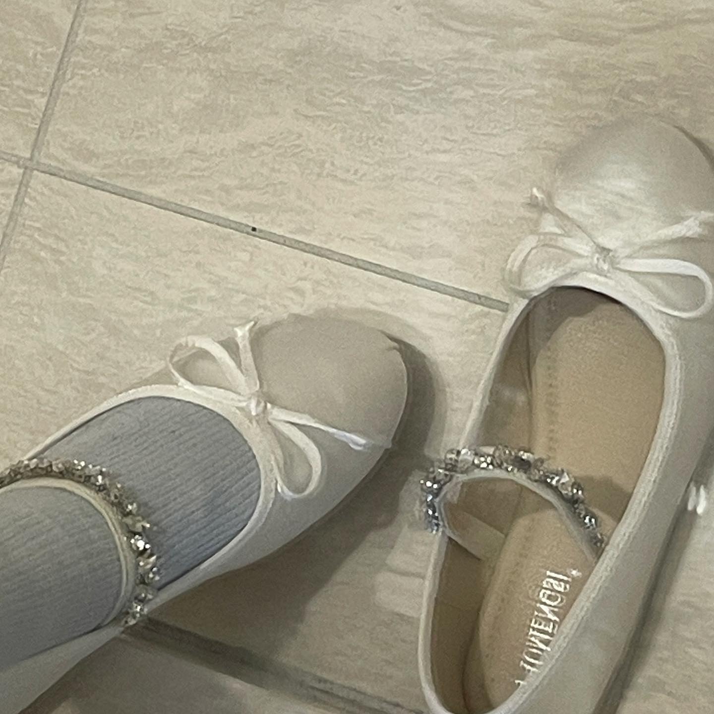 bijou strap ballet shoes lf1863