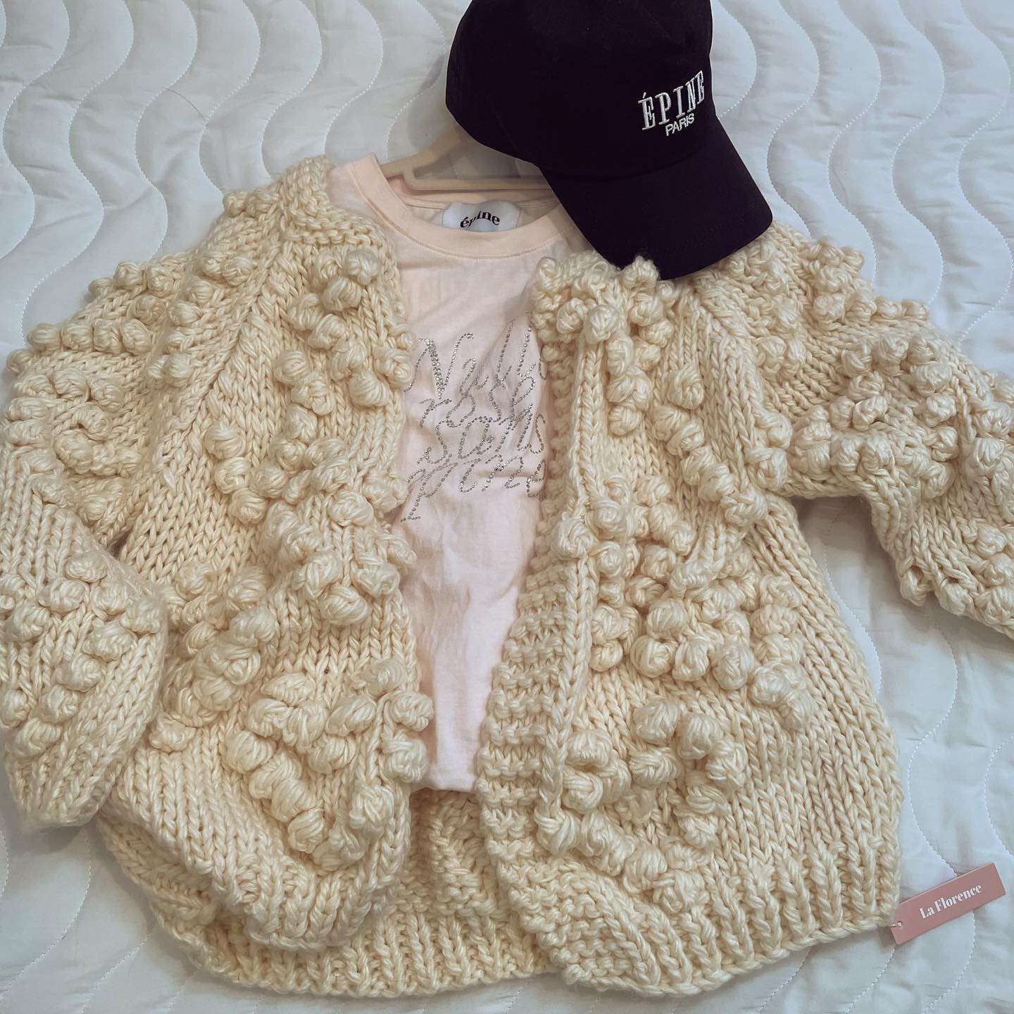 【Ranking10位】ponpon knit cardigan lf1036-002