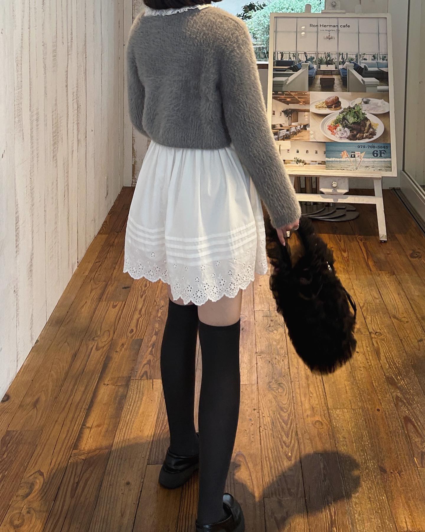 short sweater cardigan lf2637