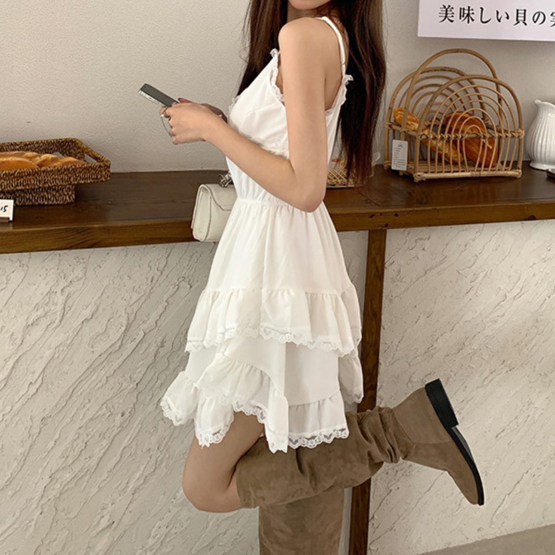 lace camisole onepiece lf3257