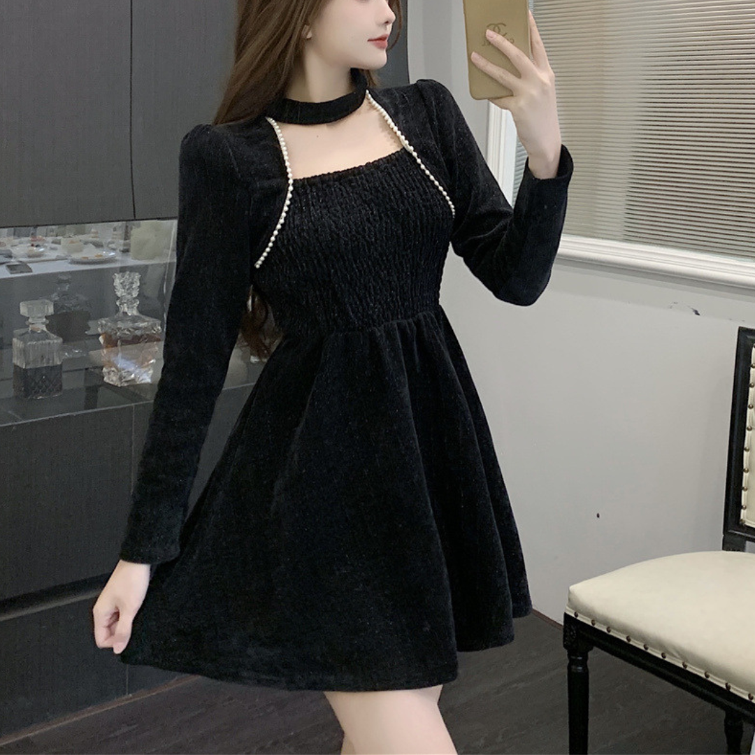halter neck dress lf2685