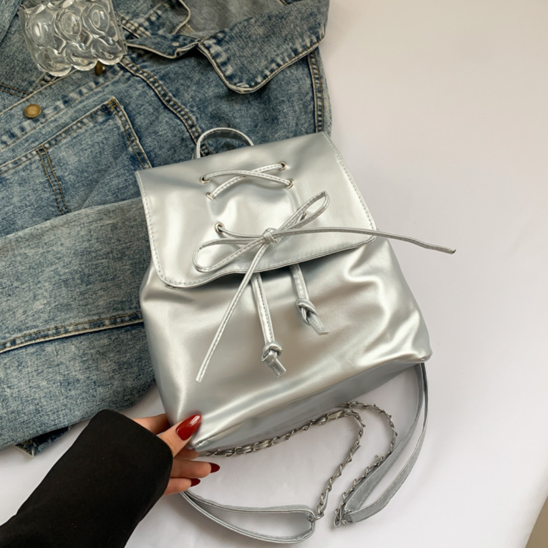 lace-up mini backpack lf3129