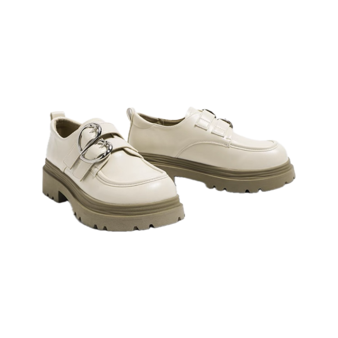 belt heart platform shoes lf2901