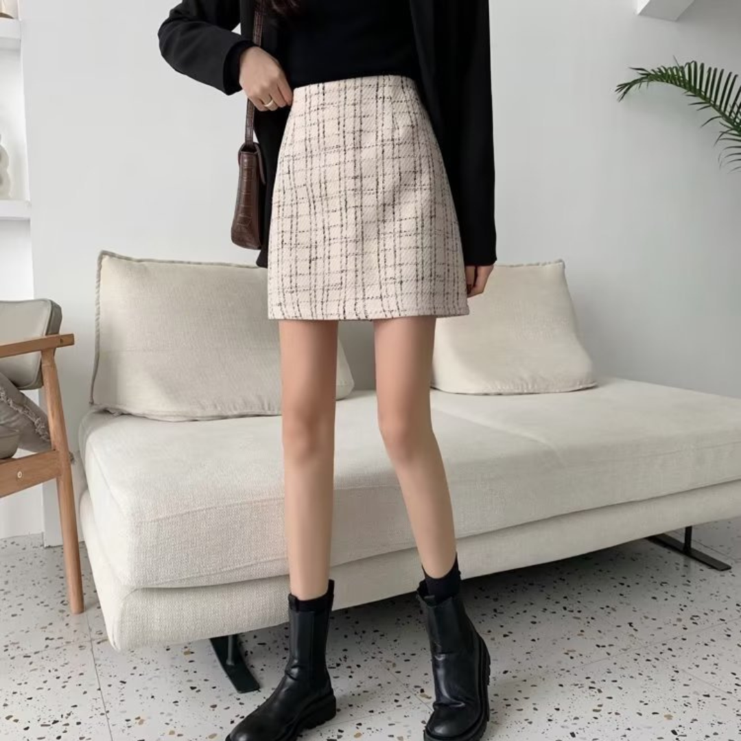 A-line mini skirt lf2584
