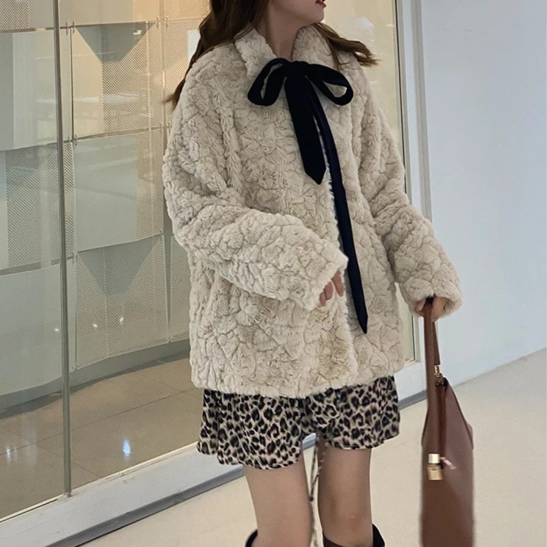 【Ranking18位】mokomoko girly coat lf2739