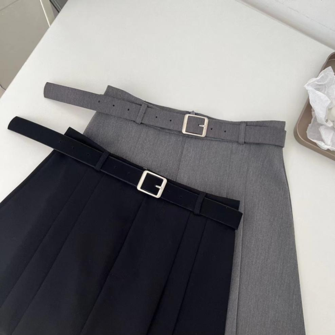 belt tuck miniskirt lf3183