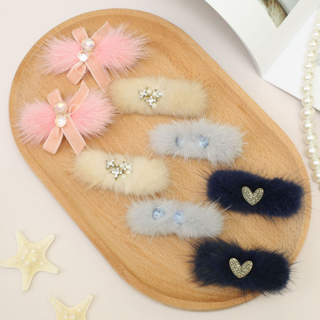 fur hair clip lf2687