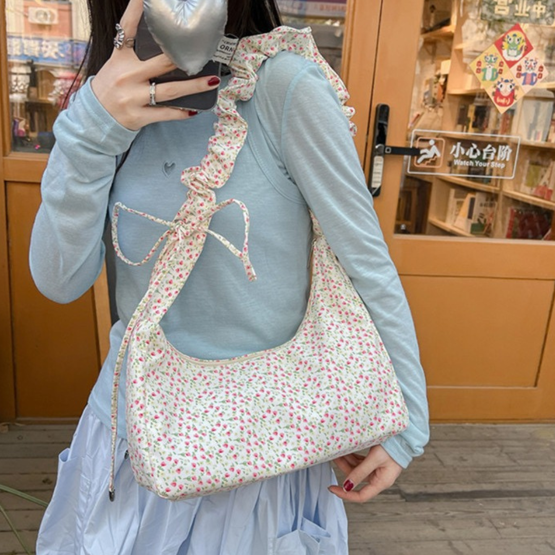 floral white bag lf3188