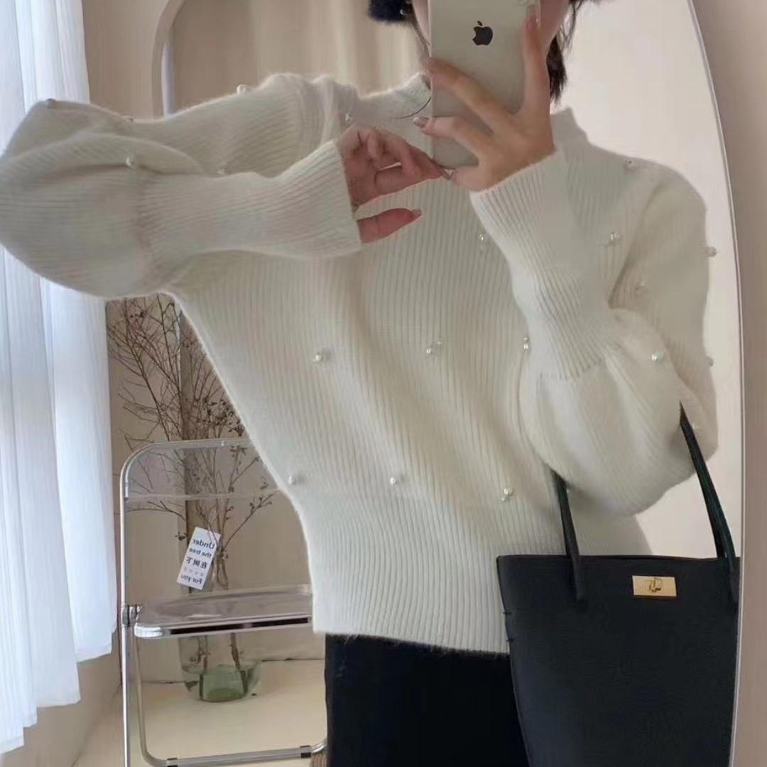 french design pearl sweater lf2639