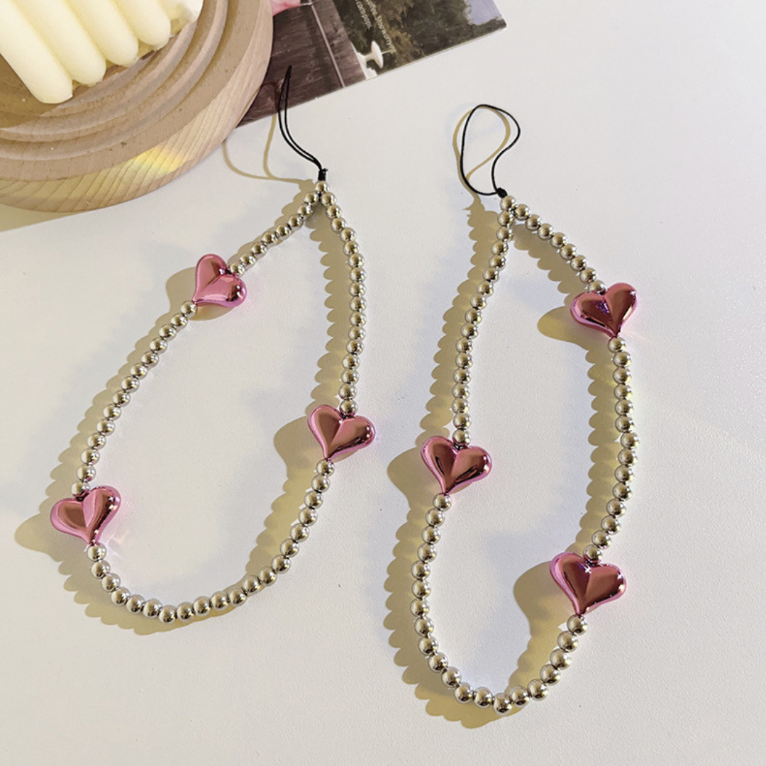 heart bead chain lf2686