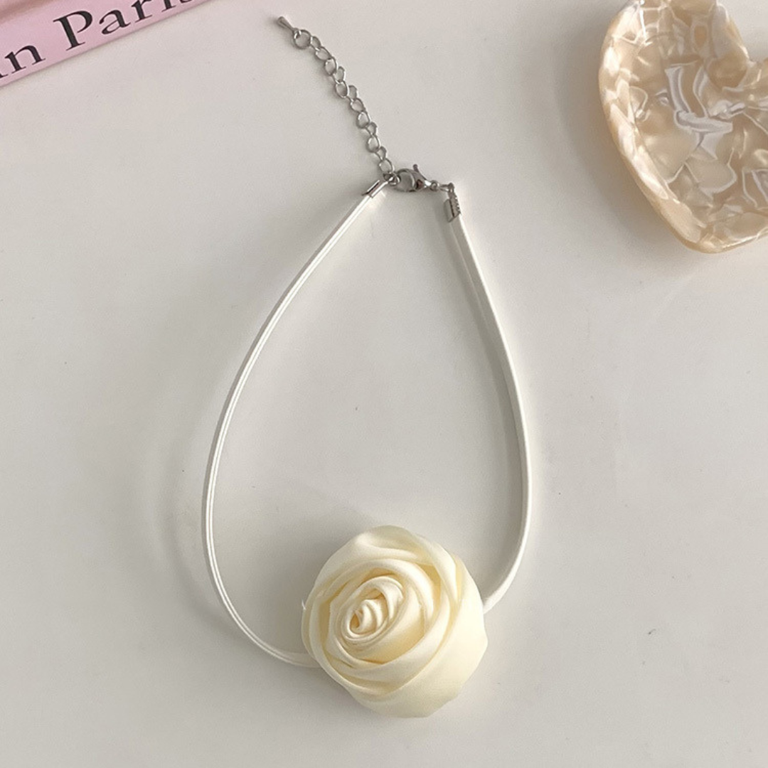 rose motif choker lf3215