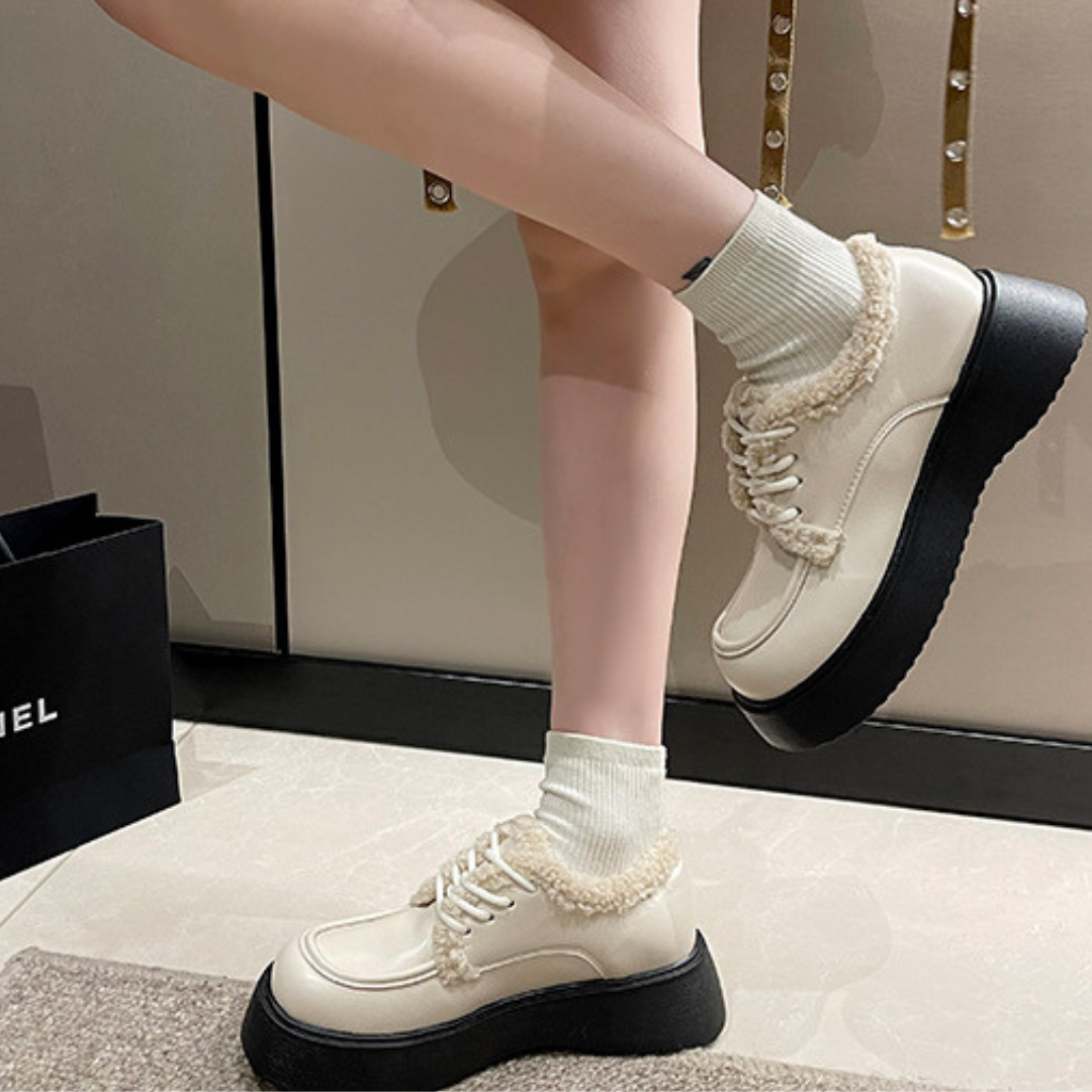 snow boots loafers lf26571【即納】