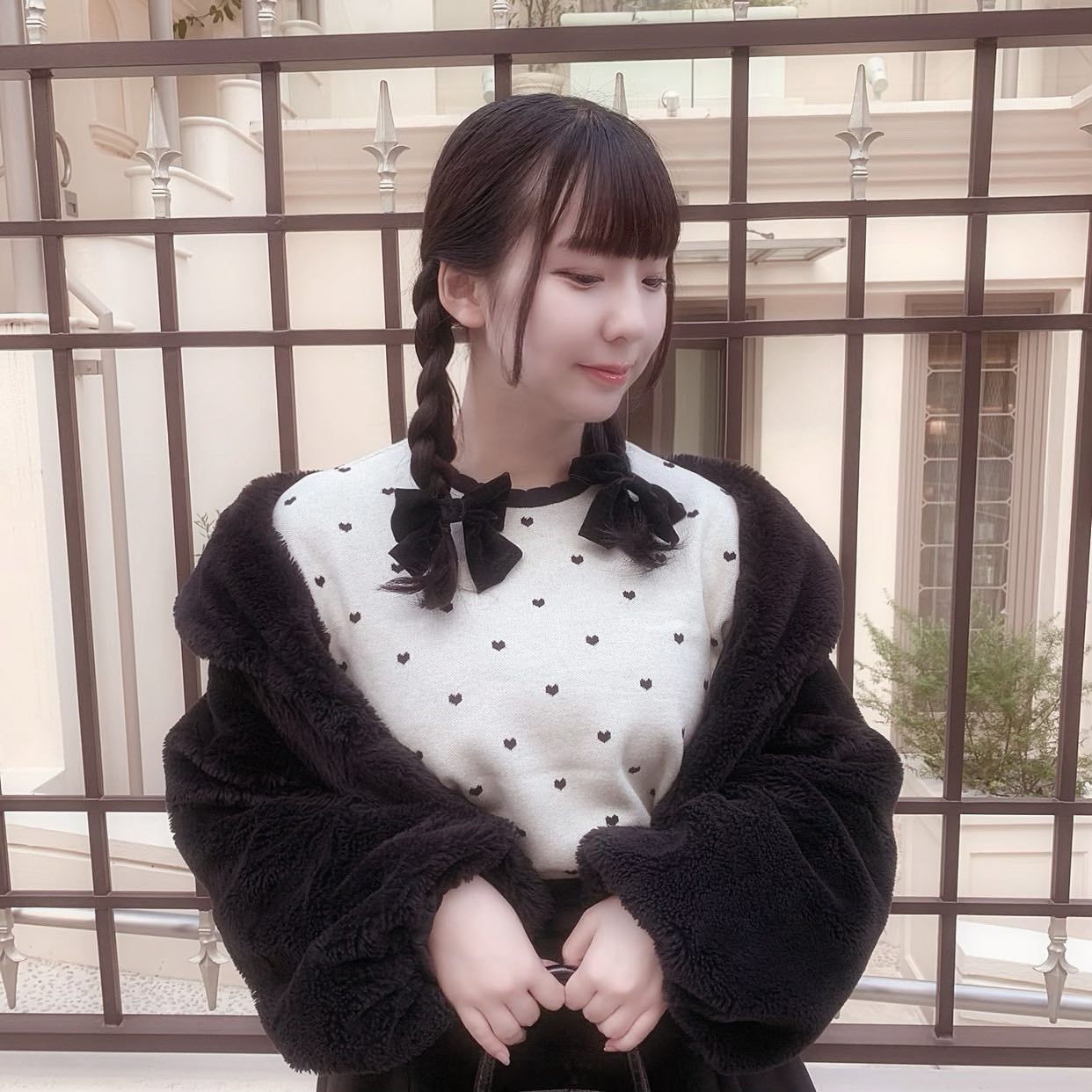 【即納】heart knit lfmade02