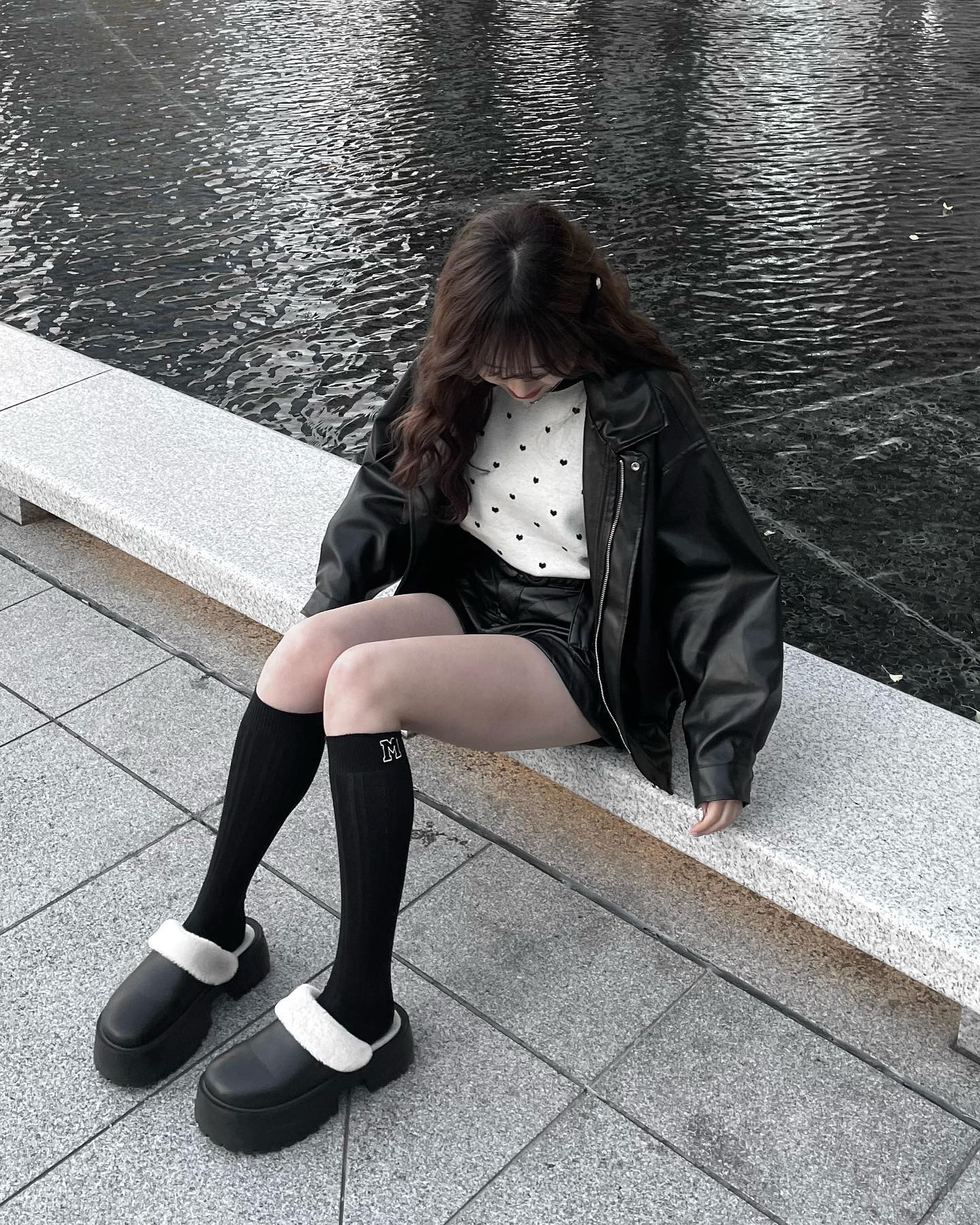 【即納】heart knit lfmade02