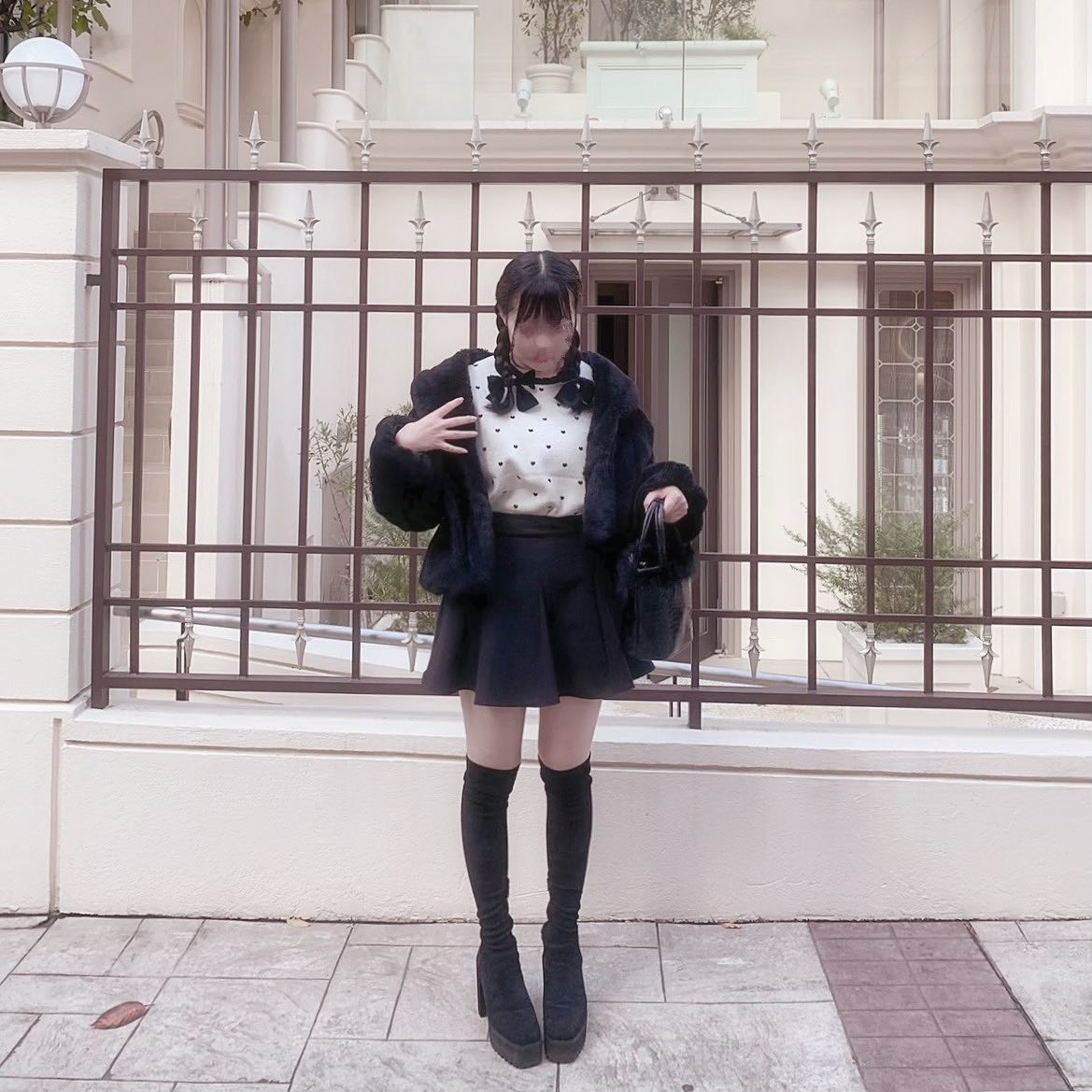 【即納】heart knit lfmade02