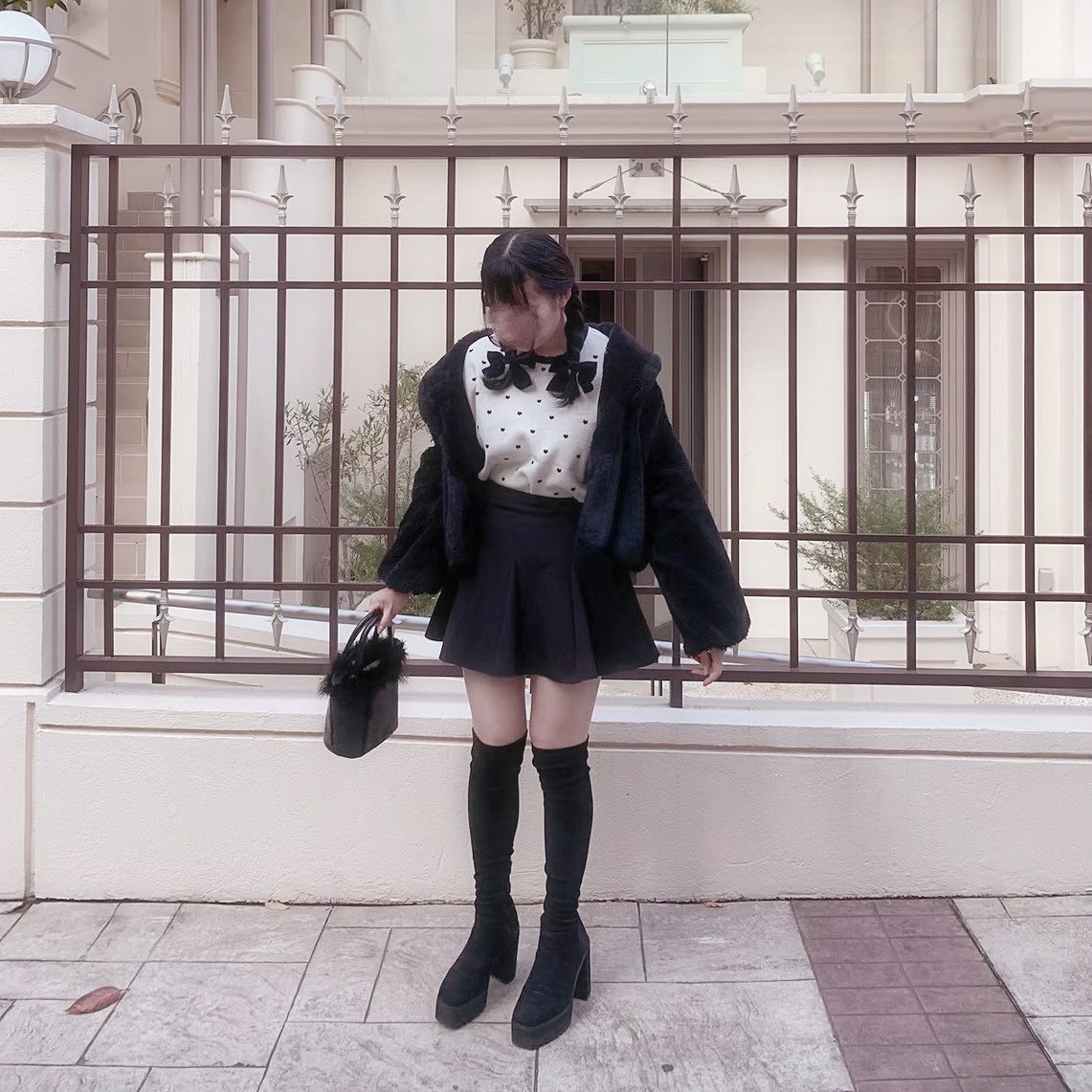 【即納】heart knit lfmade02