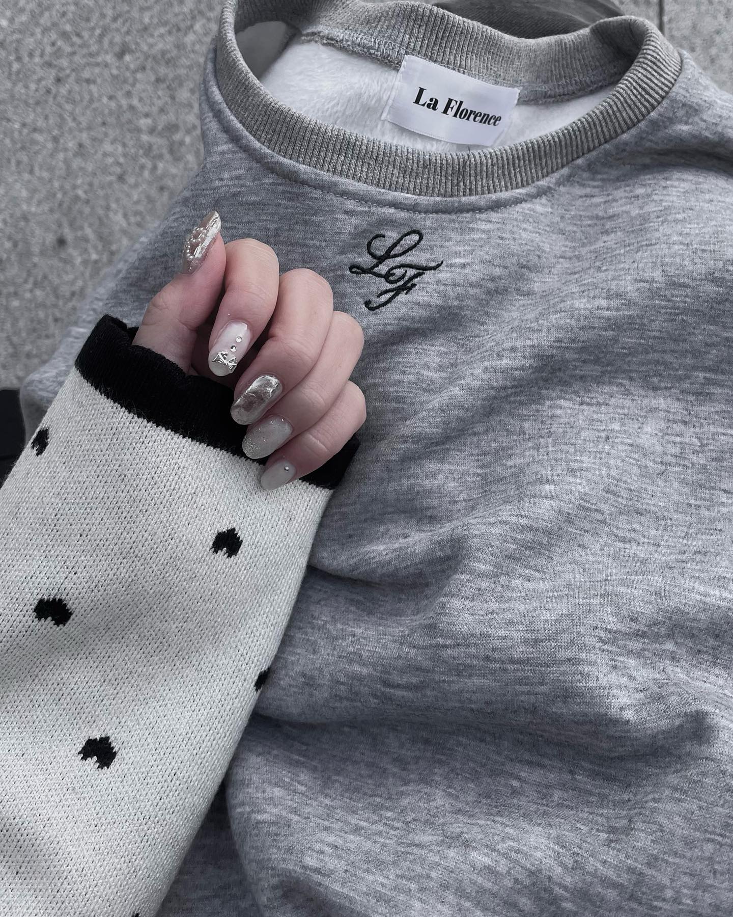 【即納】heart knit lfmade02
