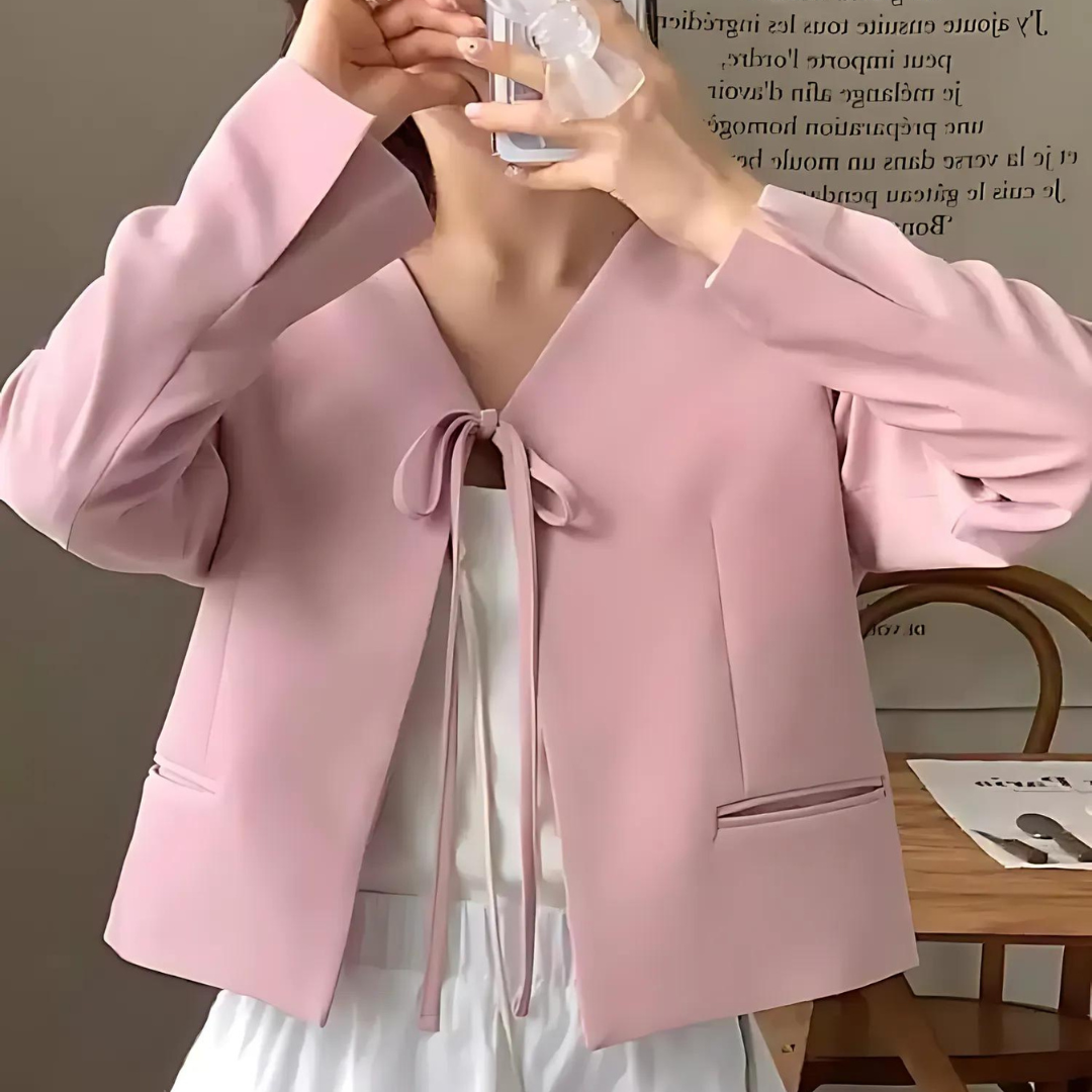 collarless jacket lf3352