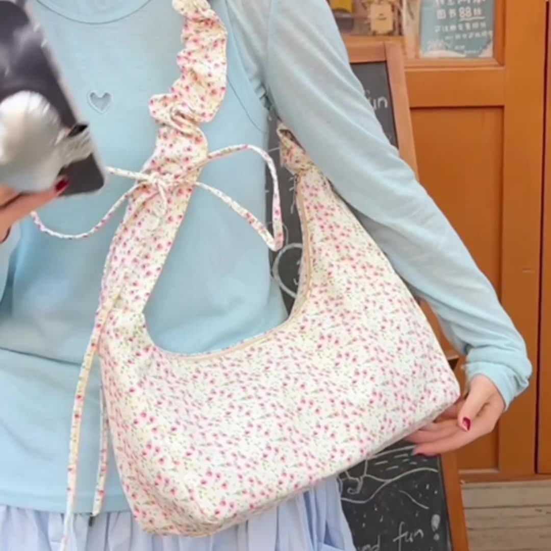 floral white bag lf3188