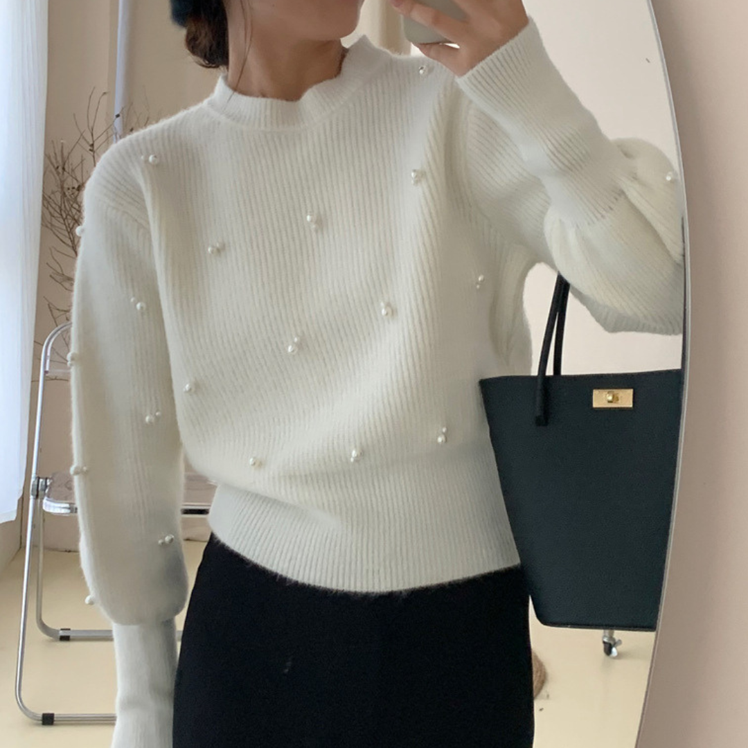 french design pearl sweater lf2639