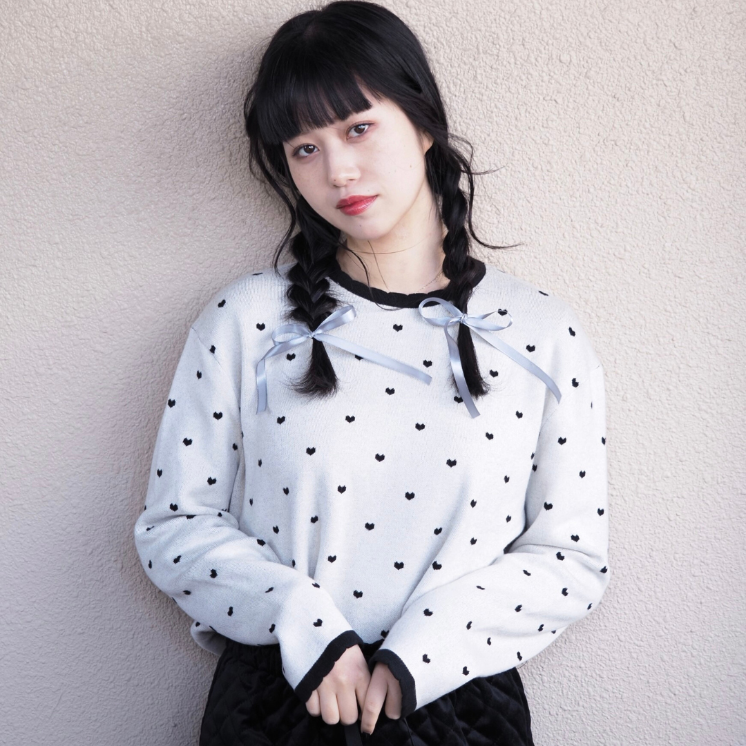 【即納】heart knit lfmade02