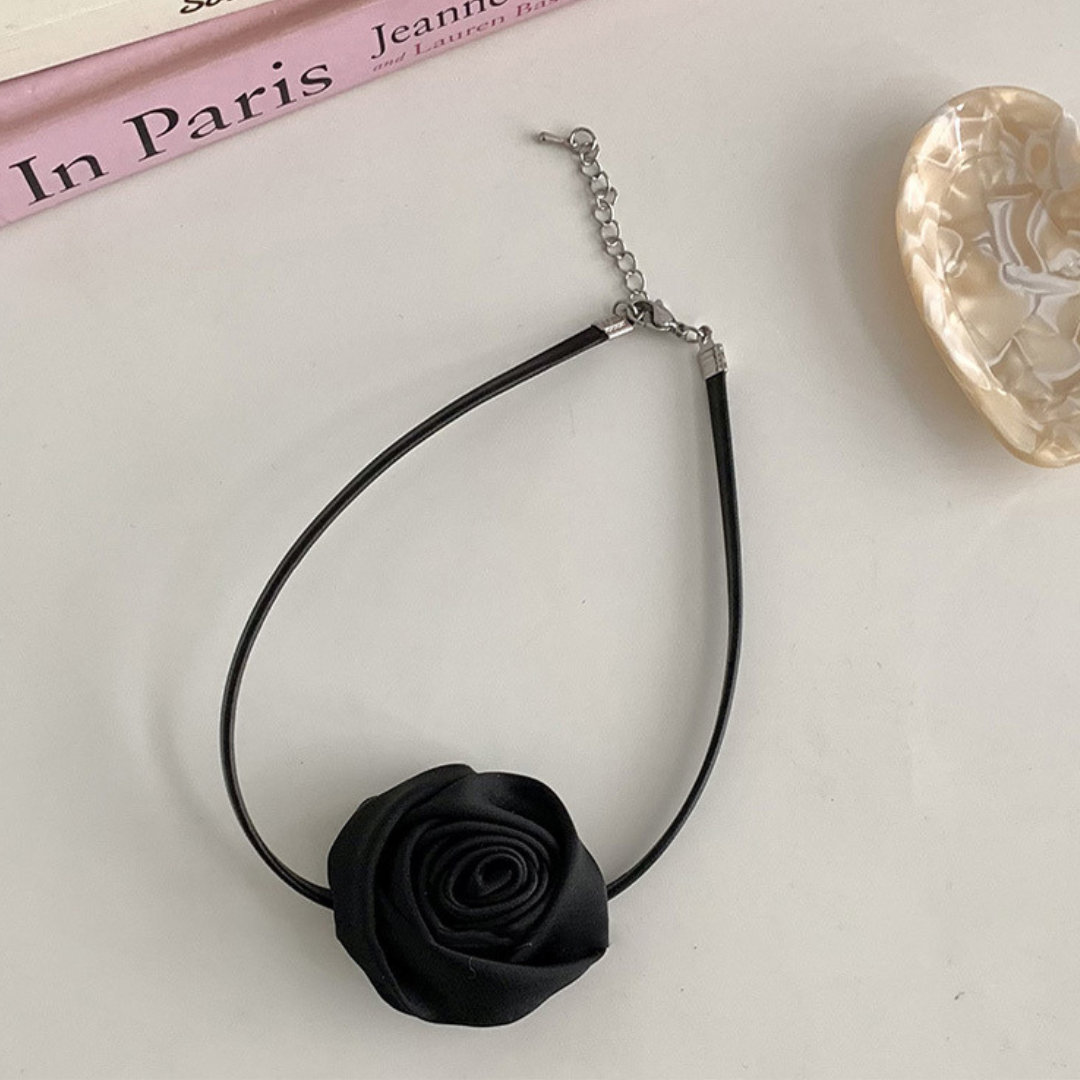 rose motif choker lf3215