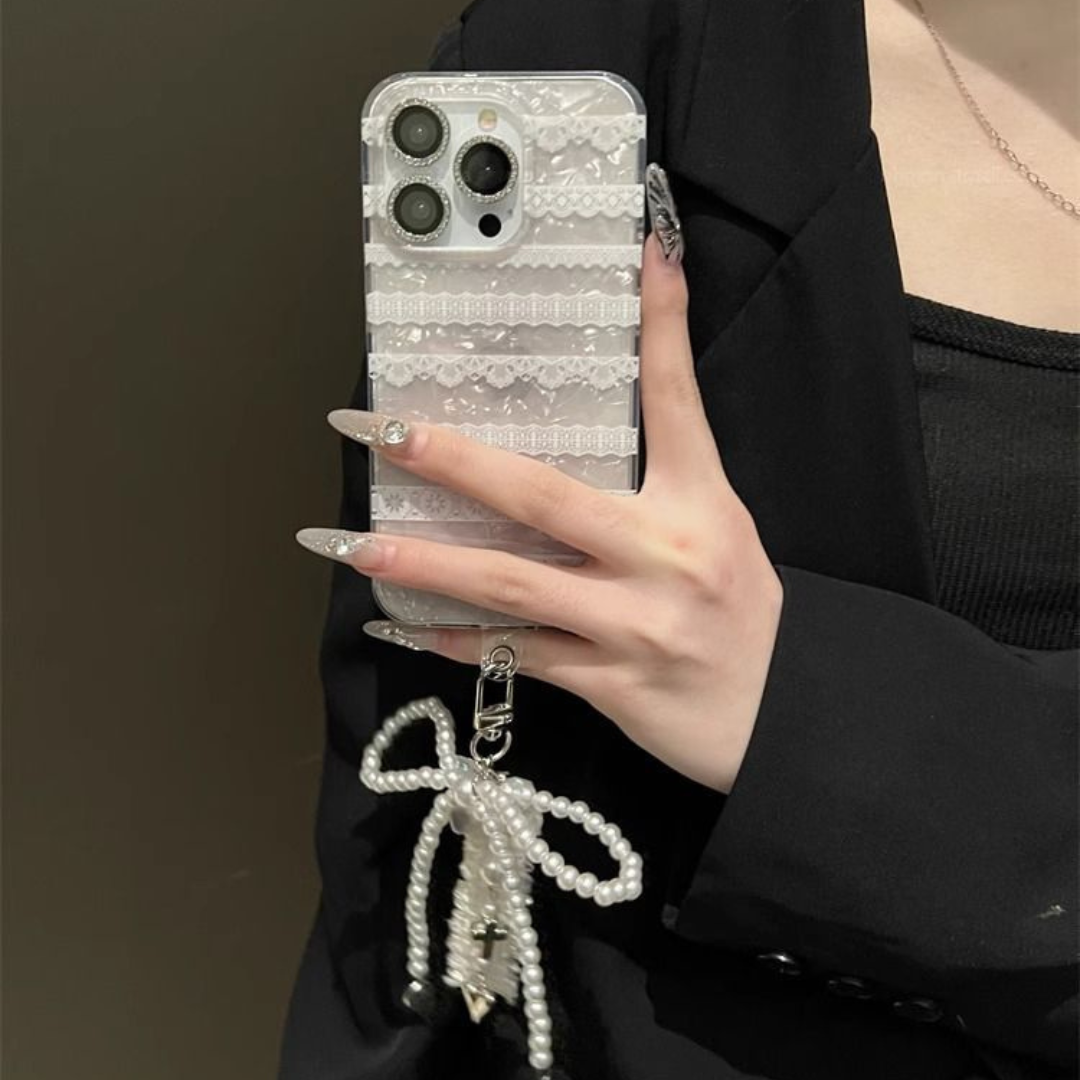 iphone case lf3179【即納】*リボンチャーム別売